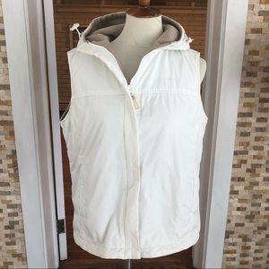 Winter vest, white